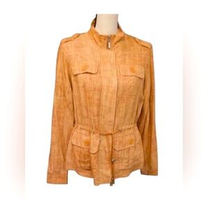 Jou Jou Women's Light Brown Utility Jacket